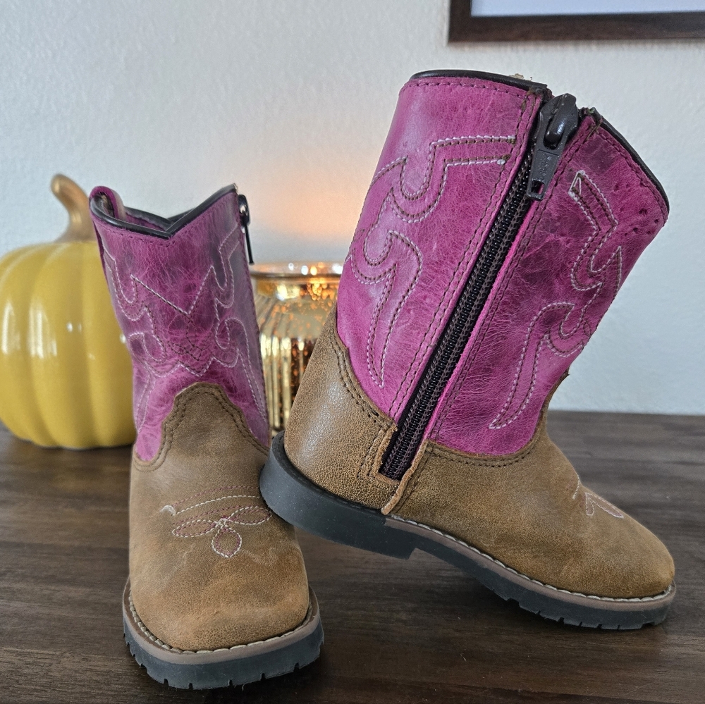 Shyanne 7 Toddler Pink Girl Cowboy Boots